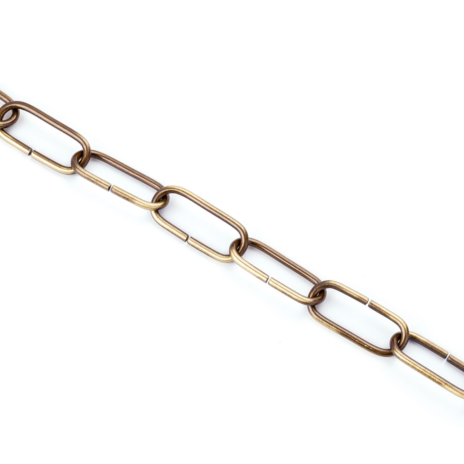 Lampenkette, 40x17x2,7 mm, 1 m, Patina