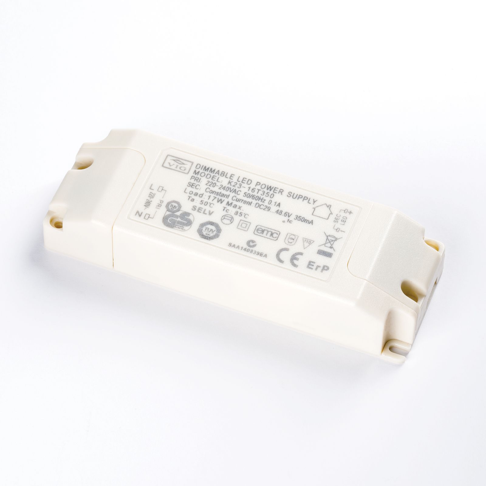 Driver 17b VIG K23-16T350 350mA 17W, dimmbar