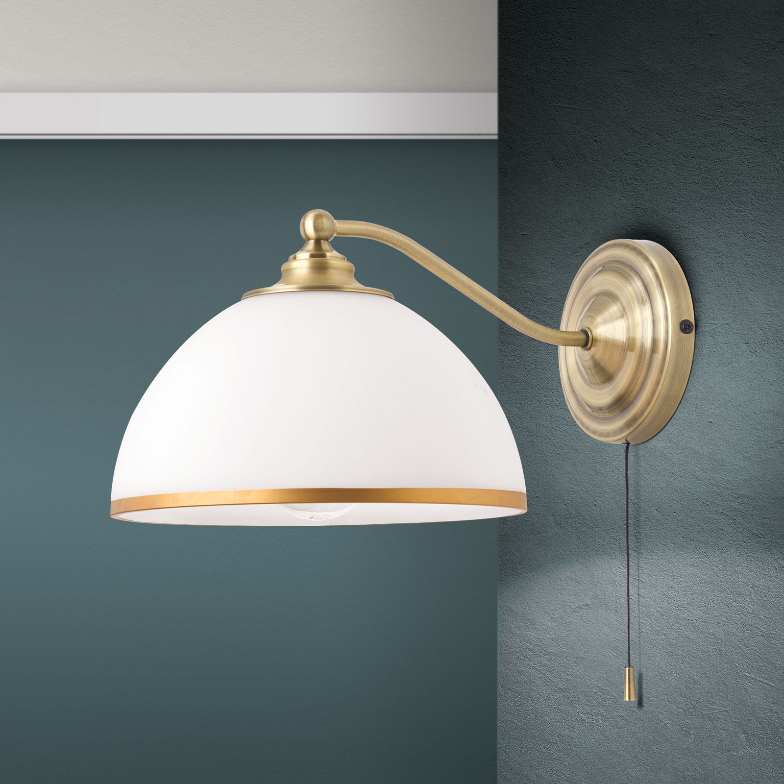 Wall light OLD LAMP, patina