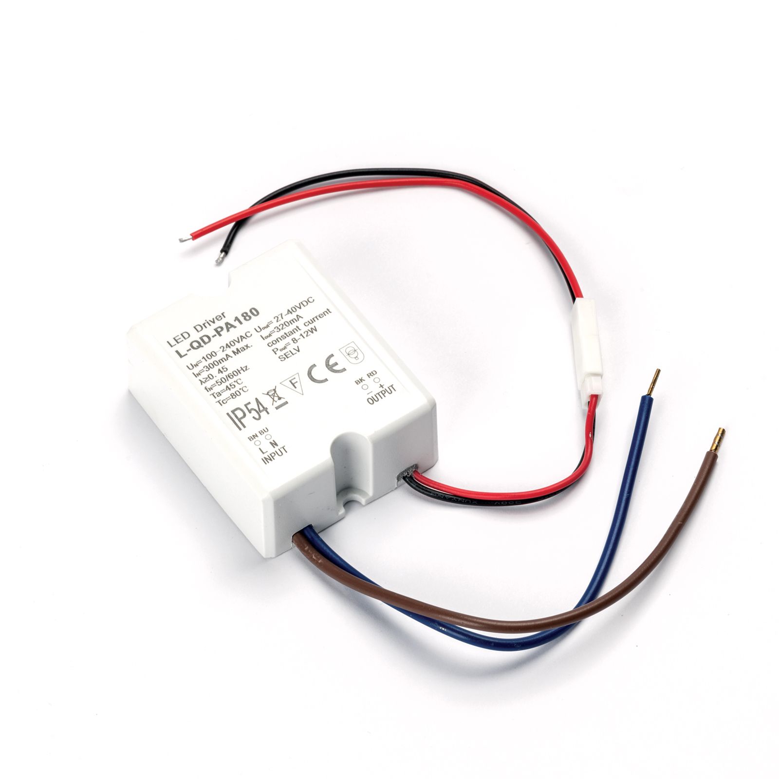 Ovladač 12ab YUNDA L-QD-PA180 320mA 8-12W, nelze stmívat