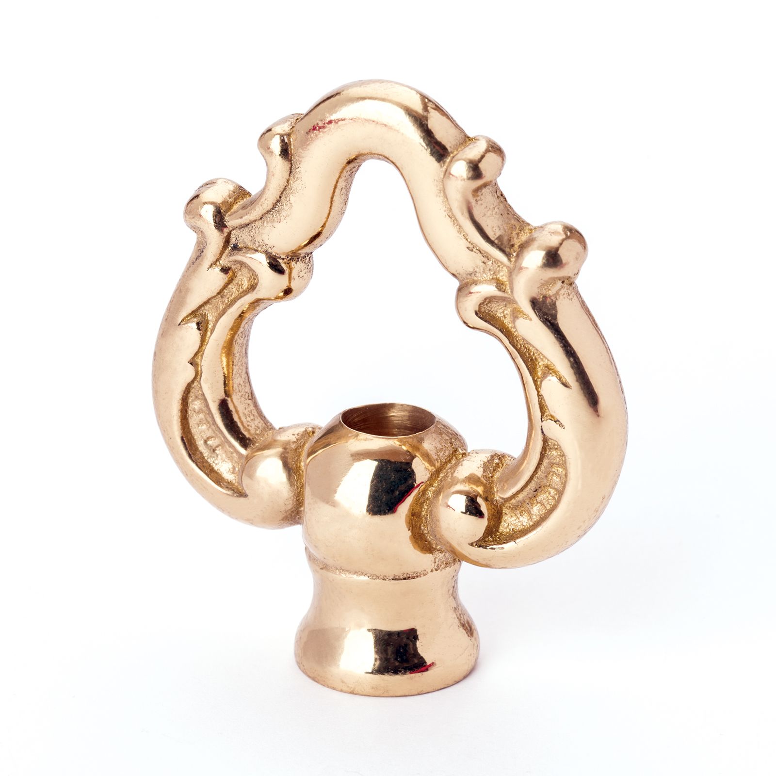 Ringnippel mit  M10x1 Gewinde, Messing