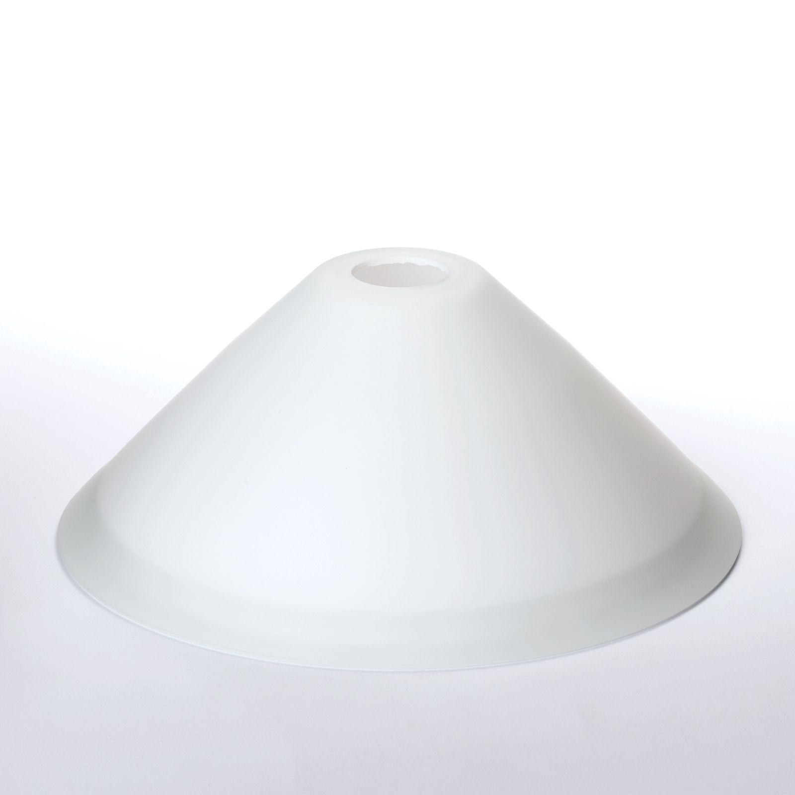 Glass lampshade 1684, Ø 220 mm, opal matt