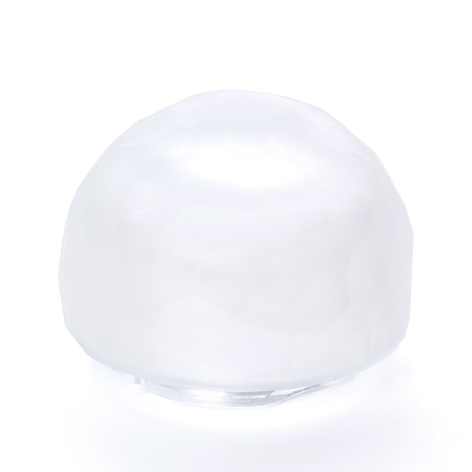 High-lead crystal glass BALL 498, Ø 100 mm, matt