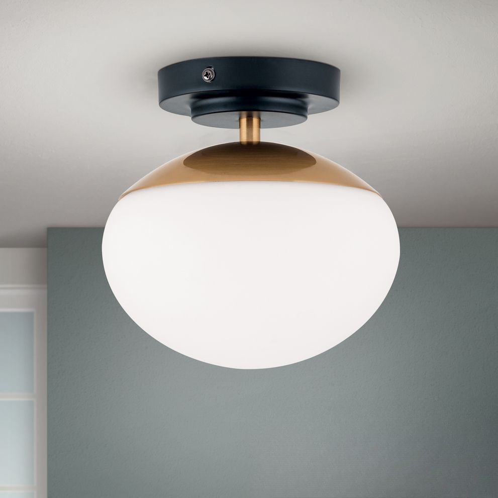 Ceiling light JOSEPHINE, Ø 18cm, black