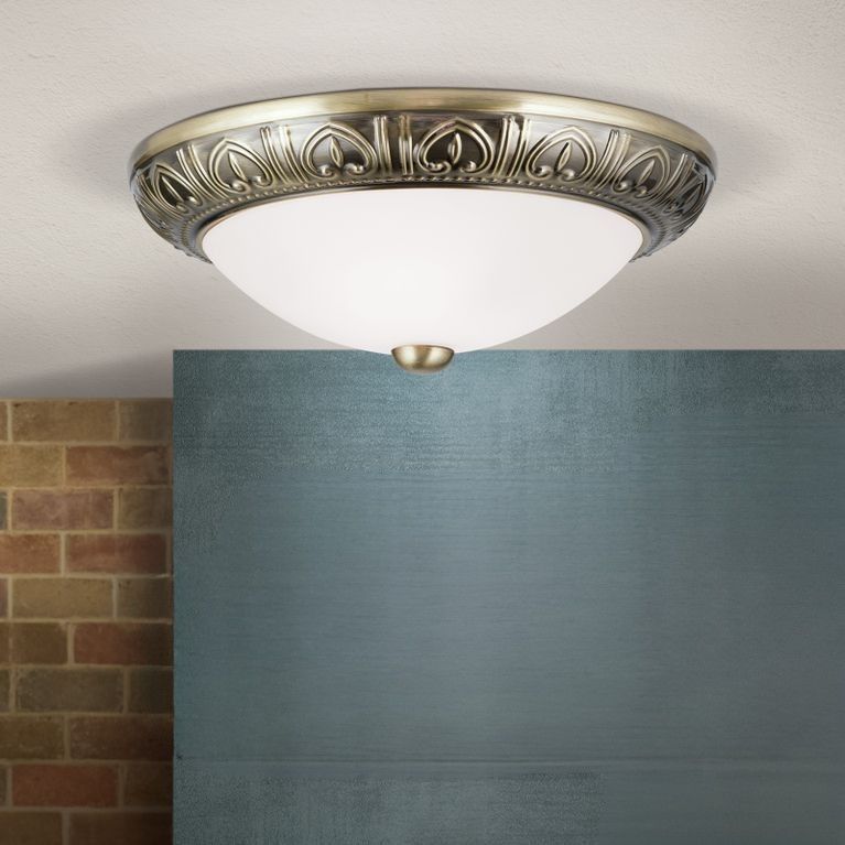 Deckenleuchte PANKOK, Bronze, 28cm