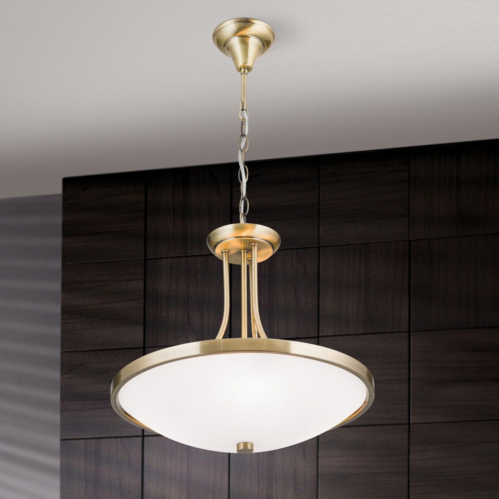 Hängeleuchte AIDA, patina, 40cm