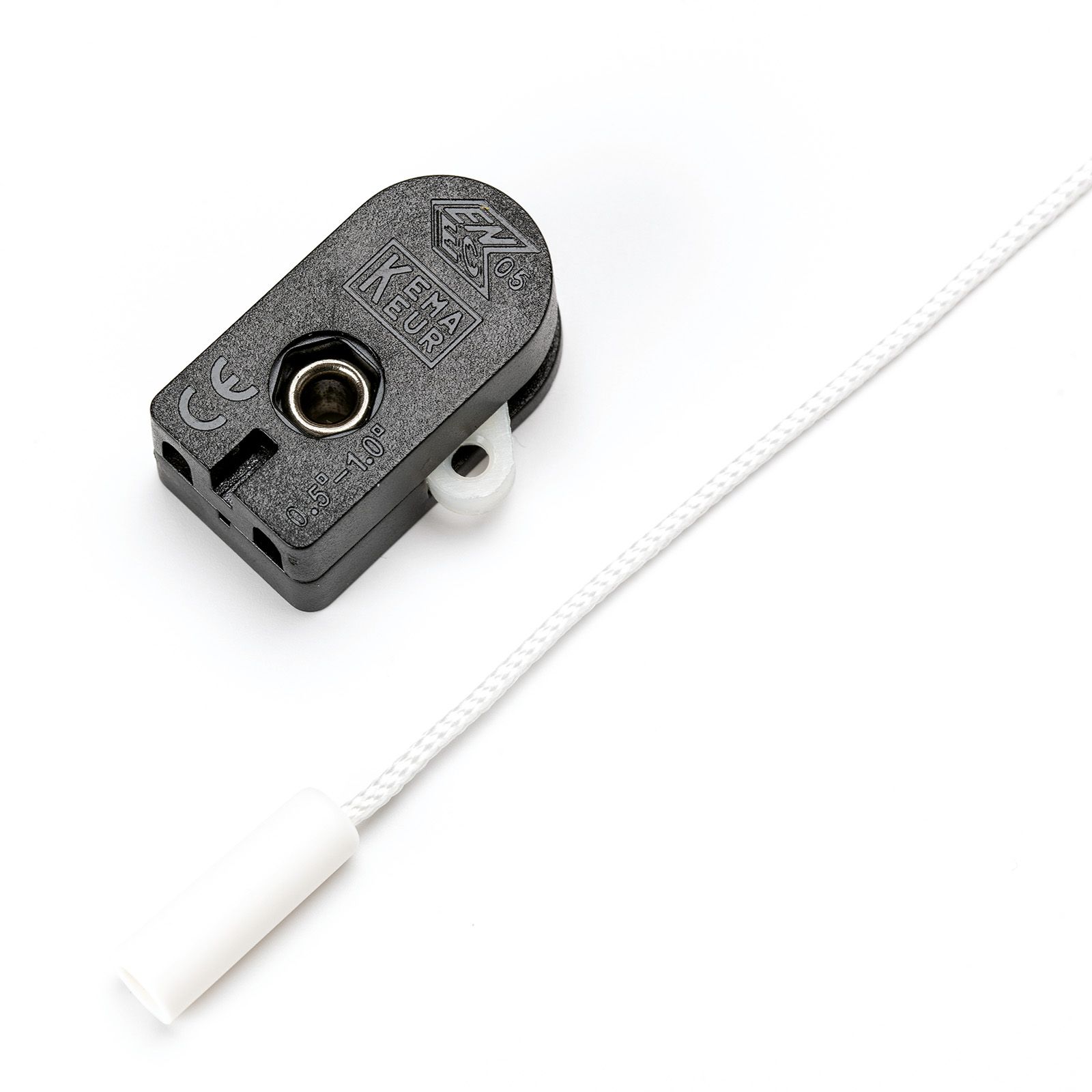 Telescopic pendant lamp switch 200 incl. cord, white