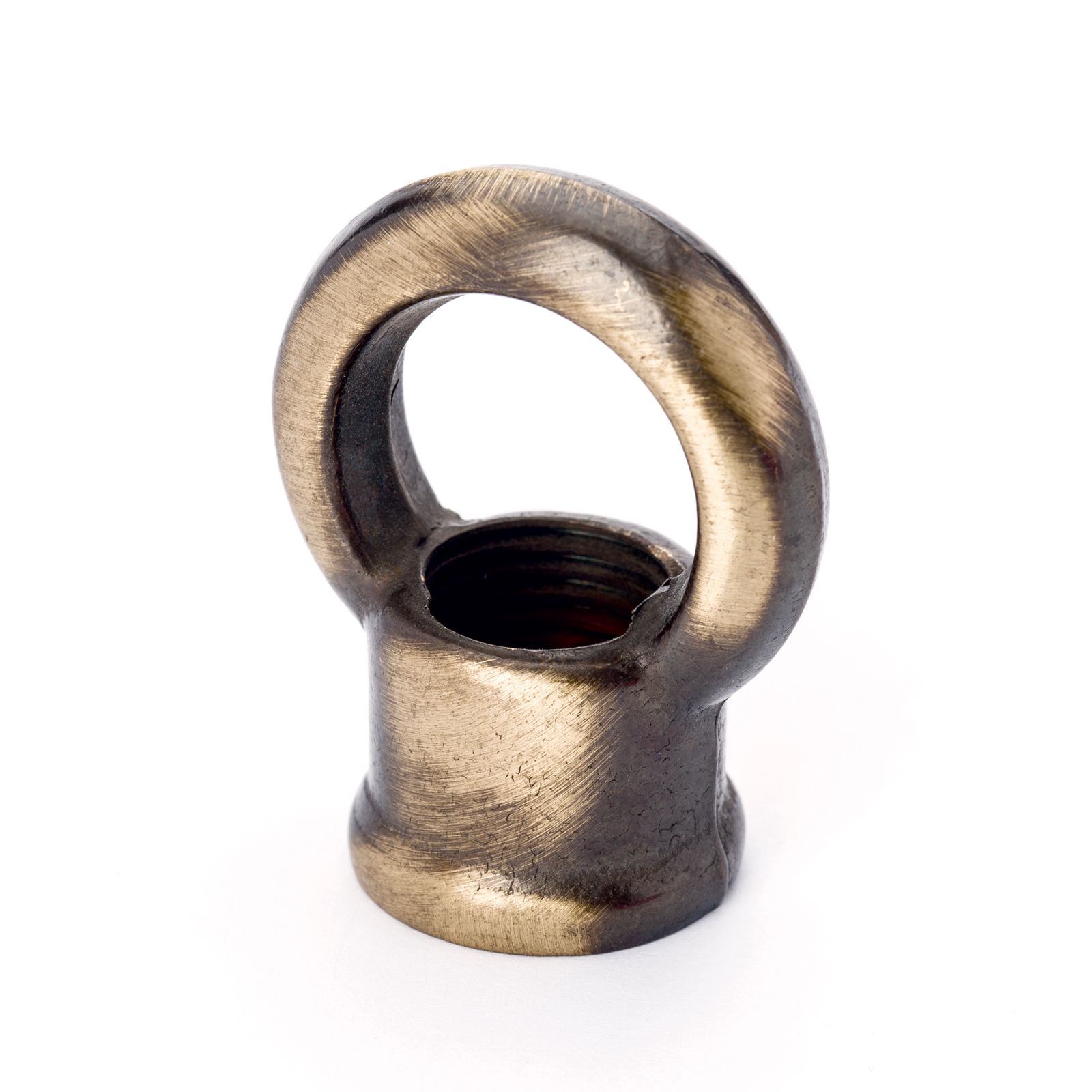Ringnippel mit 1/4" Gewinde, Patina