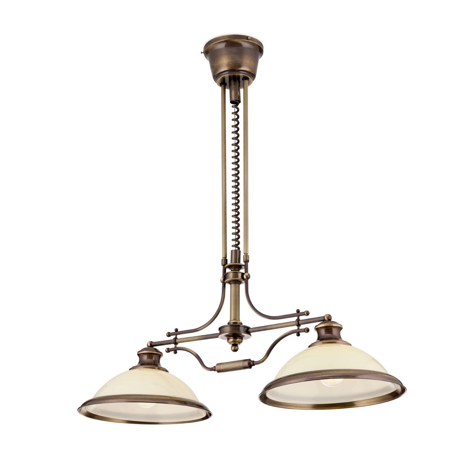 Magic Home Vintage 5-Light Chandelier Modern Living Room Antique Brass Gold Fixture With Crystal Glass Shade For Foyer Island SLX-H-LMP18006 - The Home Depot