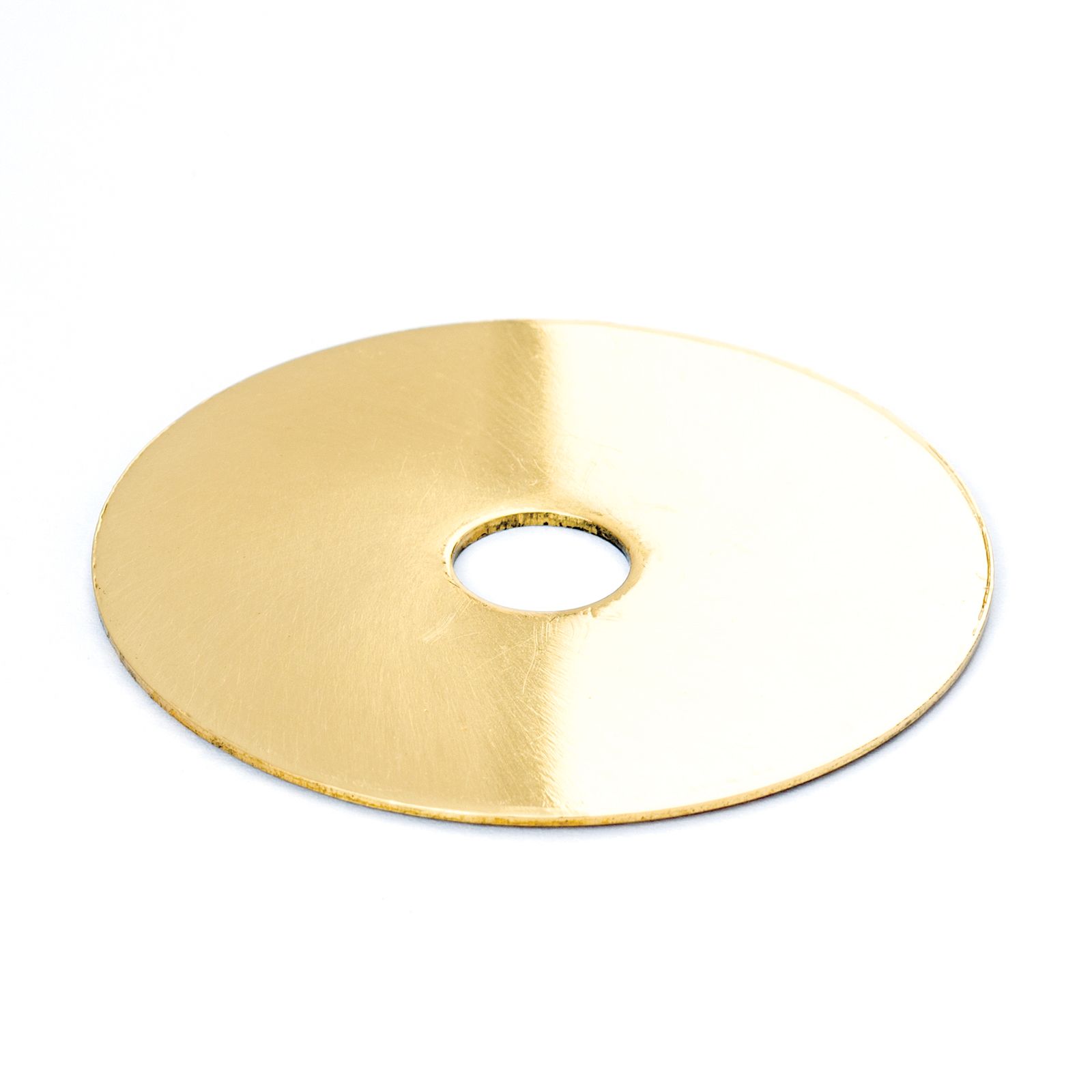 Ornamental plate Ø 51mm, brass