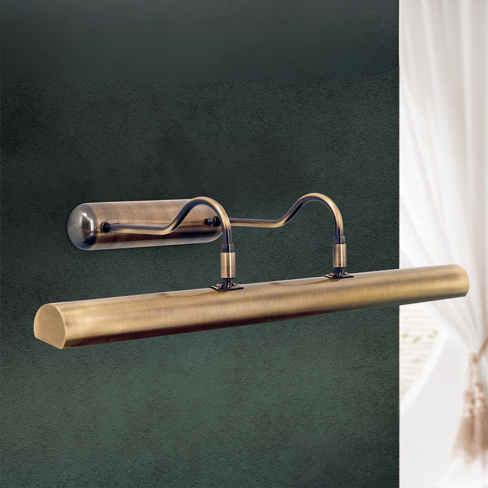 BILDERLEUCHTE, 3-žárovka, patina