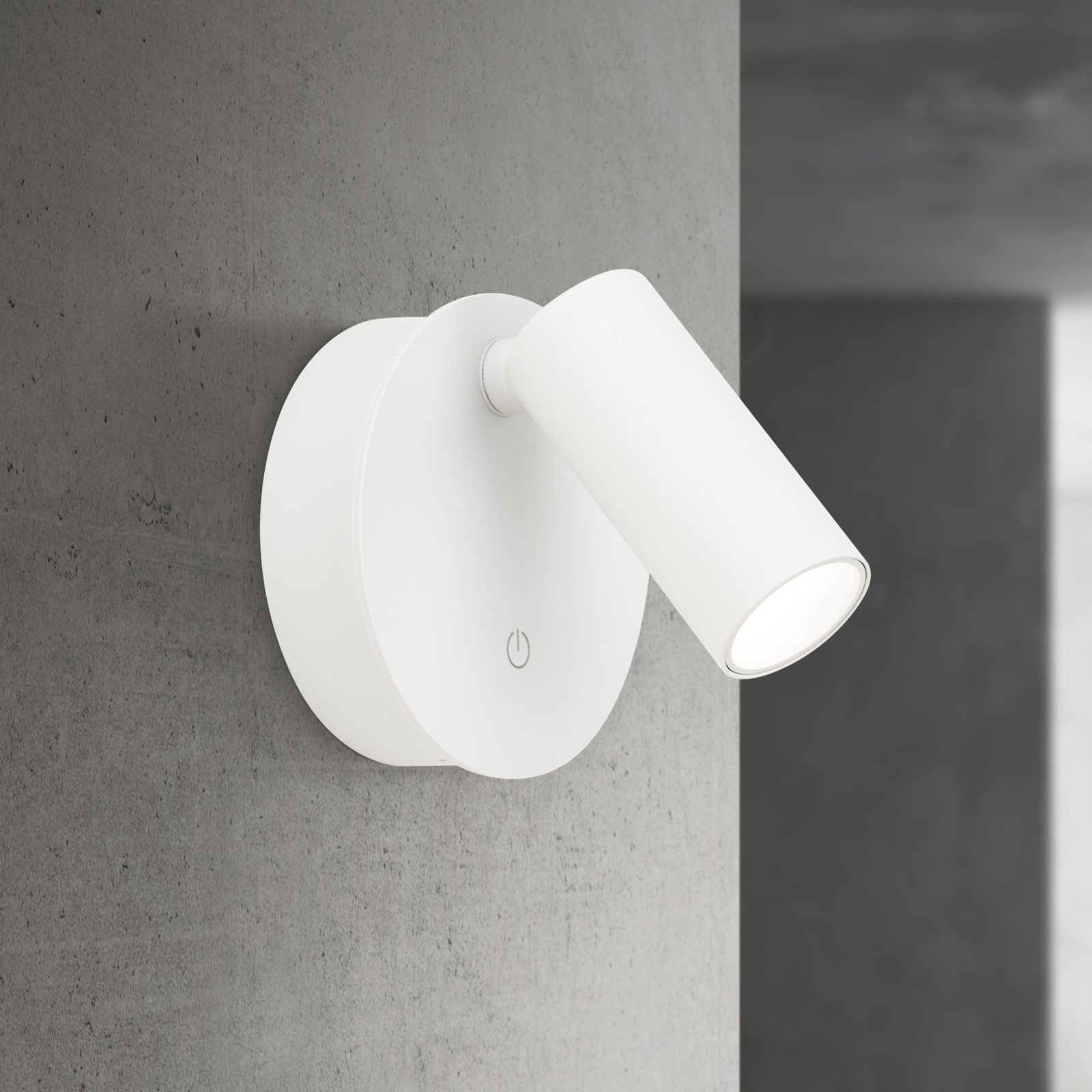 LED rechargeable lamp LUXY, white