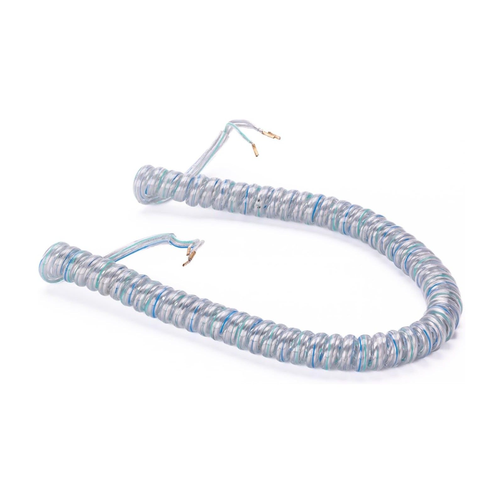 Spiral cable, 3x0,75mm, transparent