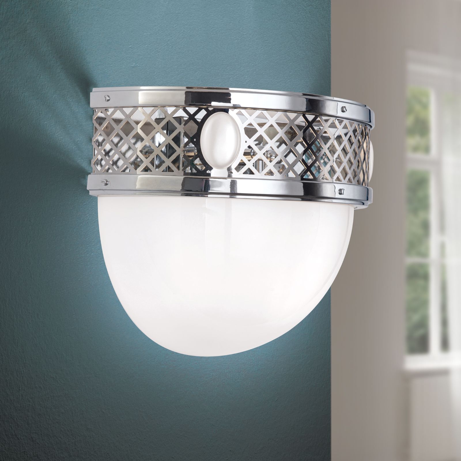 Lampa ścienna ALT WIEN, 3-światła, nikiel