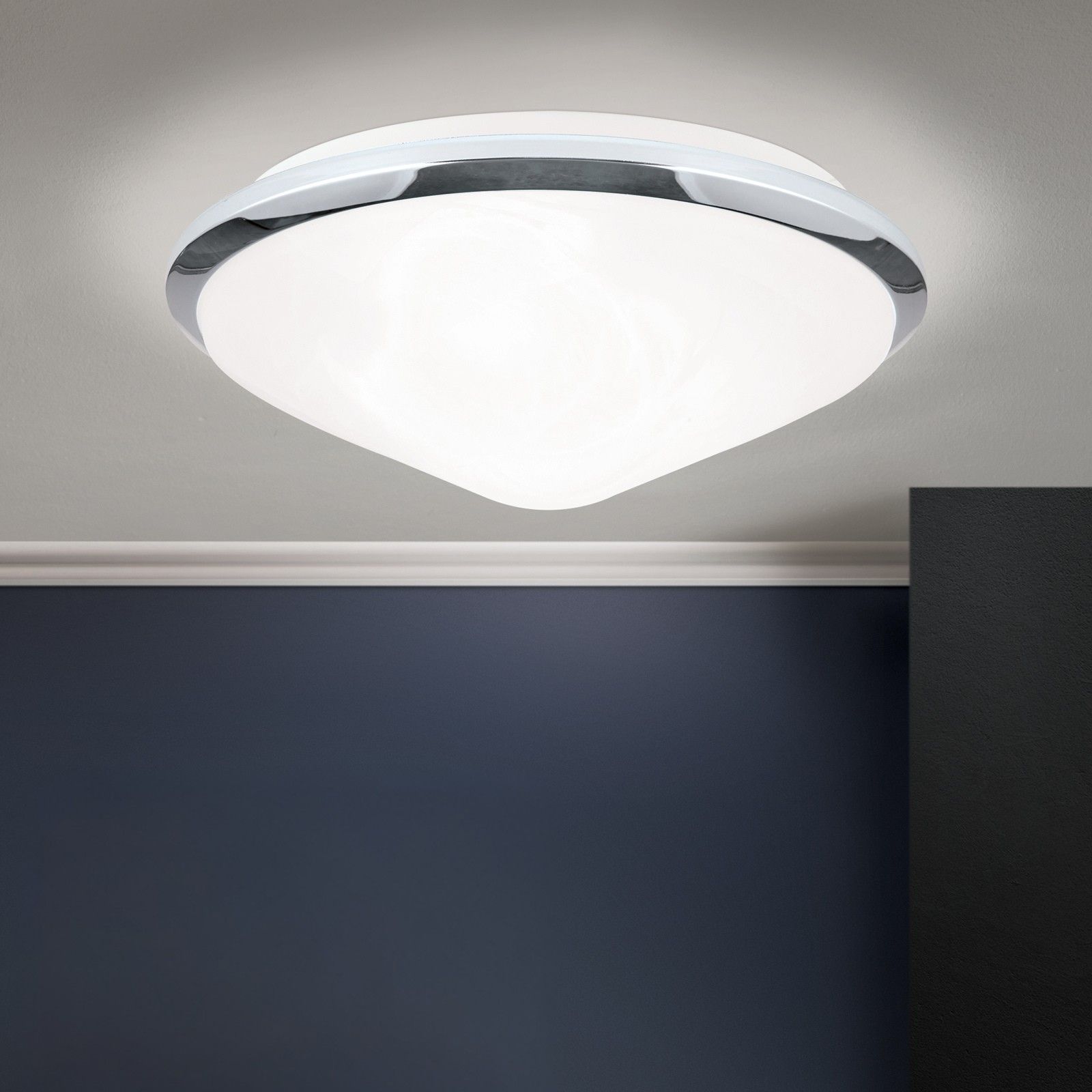 Ceiling light RIMA, 32cm, chrome finish