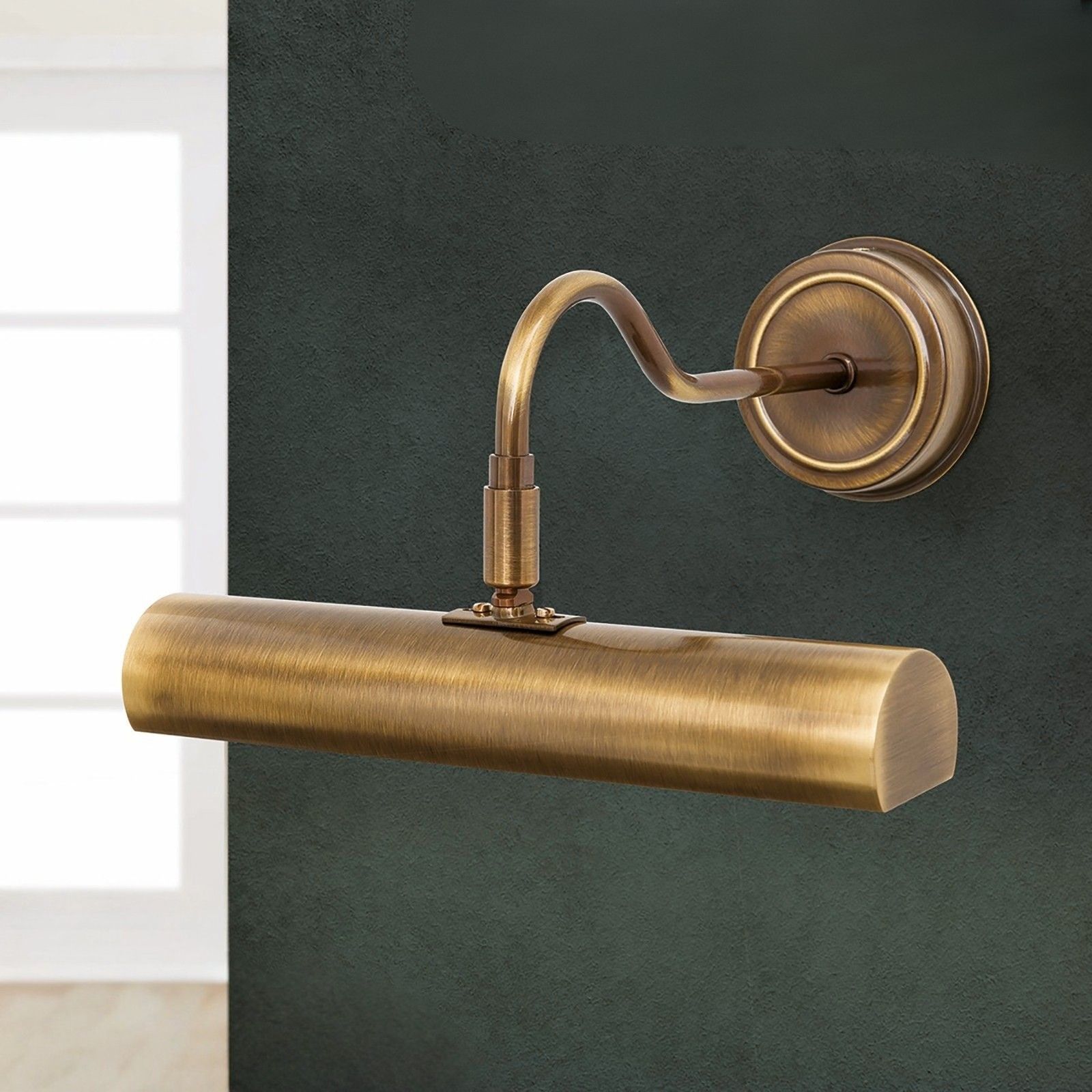 BILDERLEUCHTE, 1xE14, Antique Brass finish