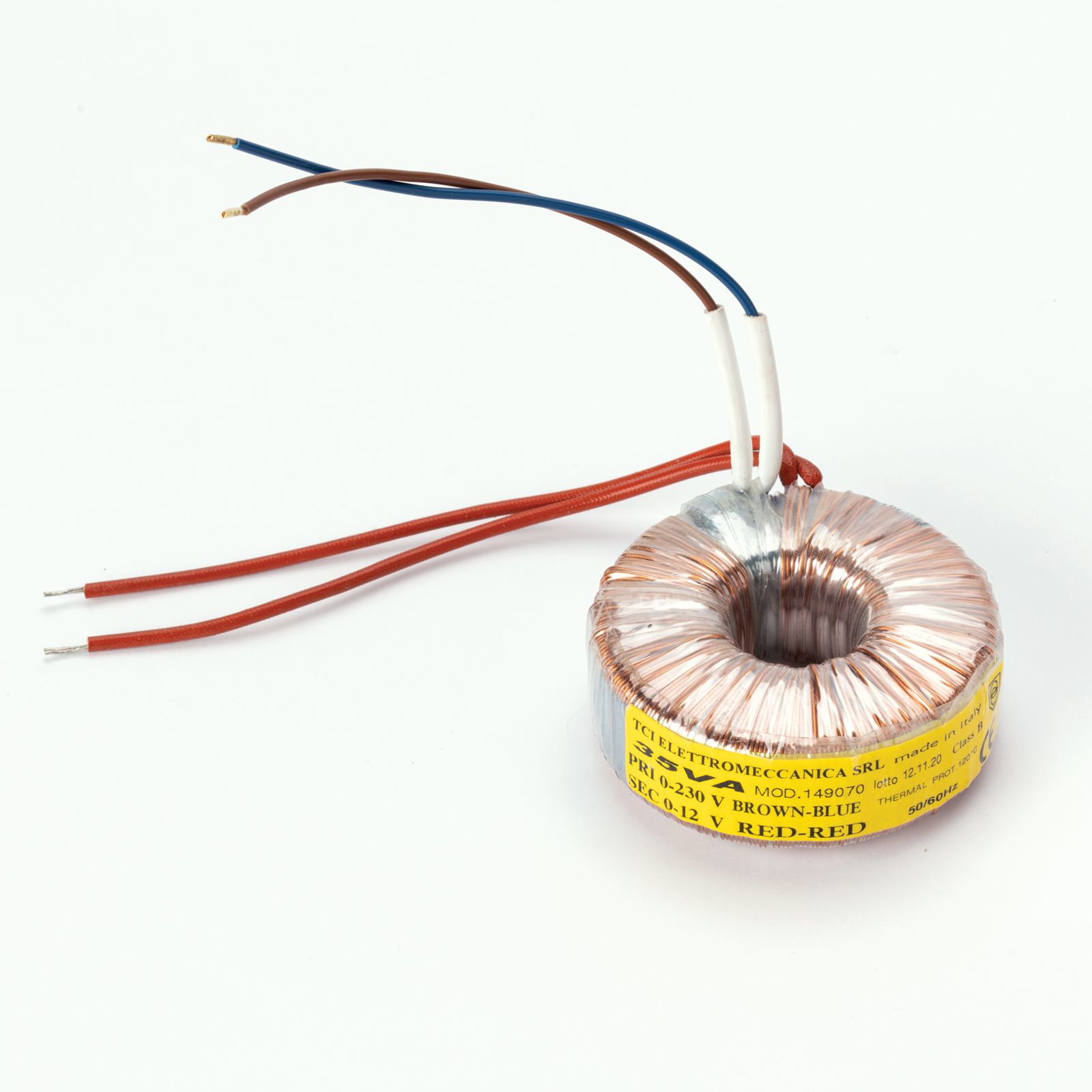 Toroidal transformer 35 VA, dimmable