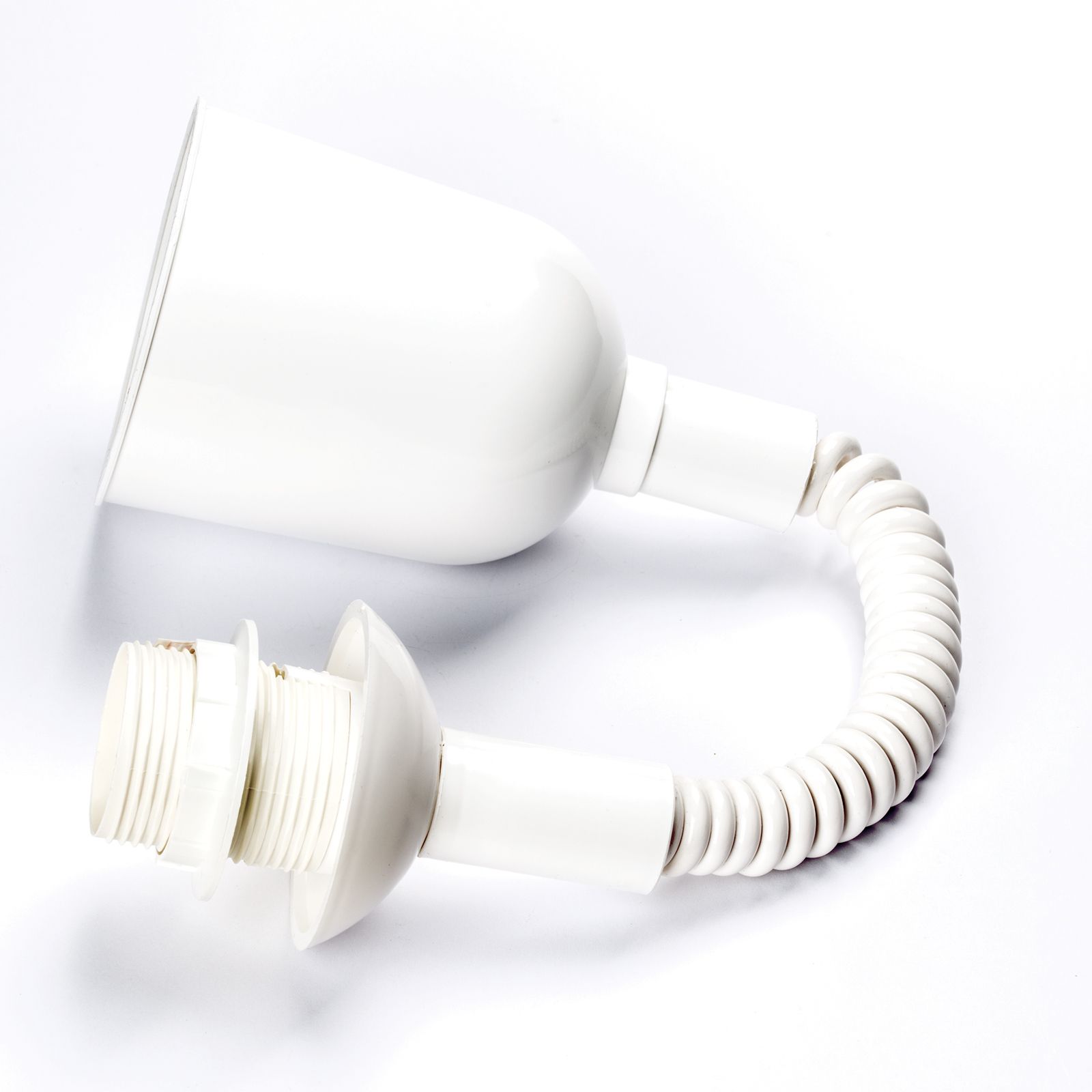 Leuchtenzugpendel, 43-150 cm, Weiß