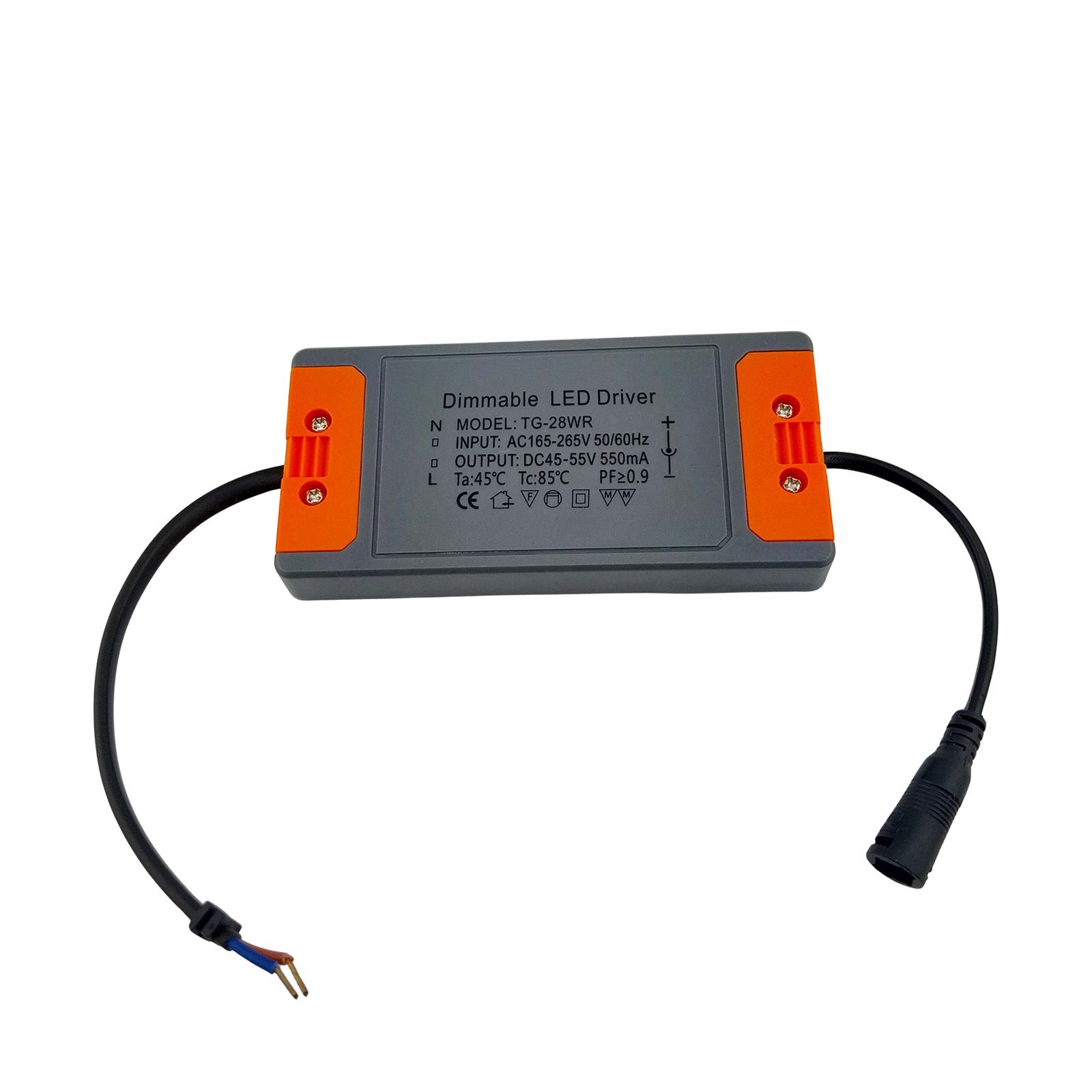LED Driver 28c QIAOPU Model:TG-28WR 550mA, dimmbar