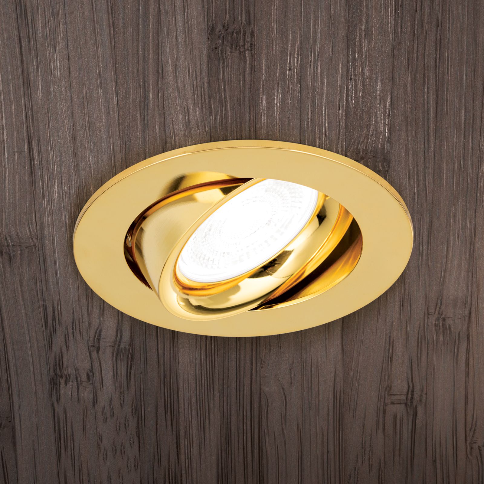 Einbaustrahler CHOICE, Gold, rund