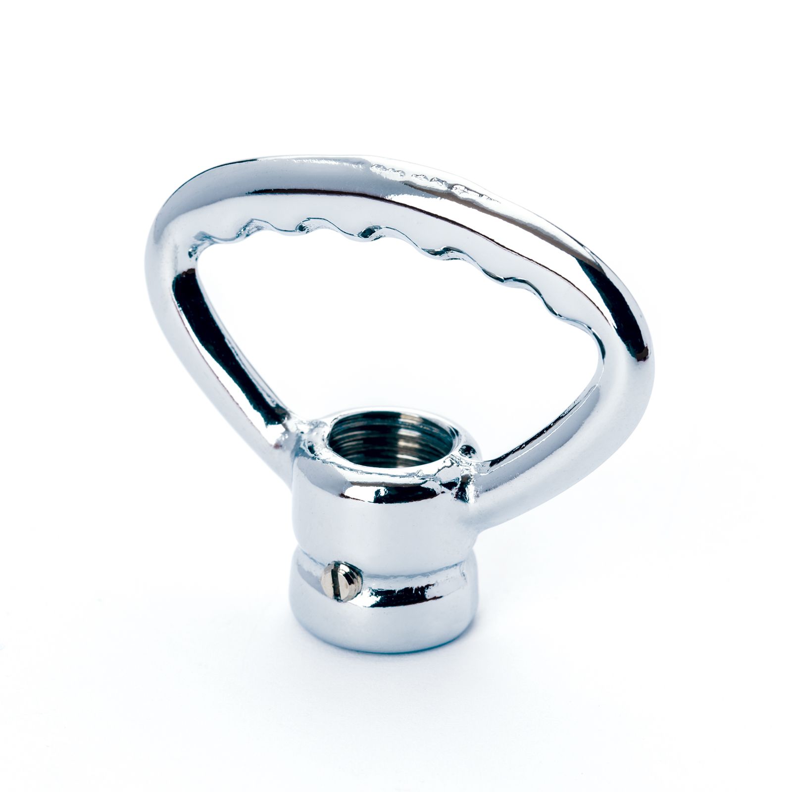 Centering ring nipple, thread M10x1, chrome