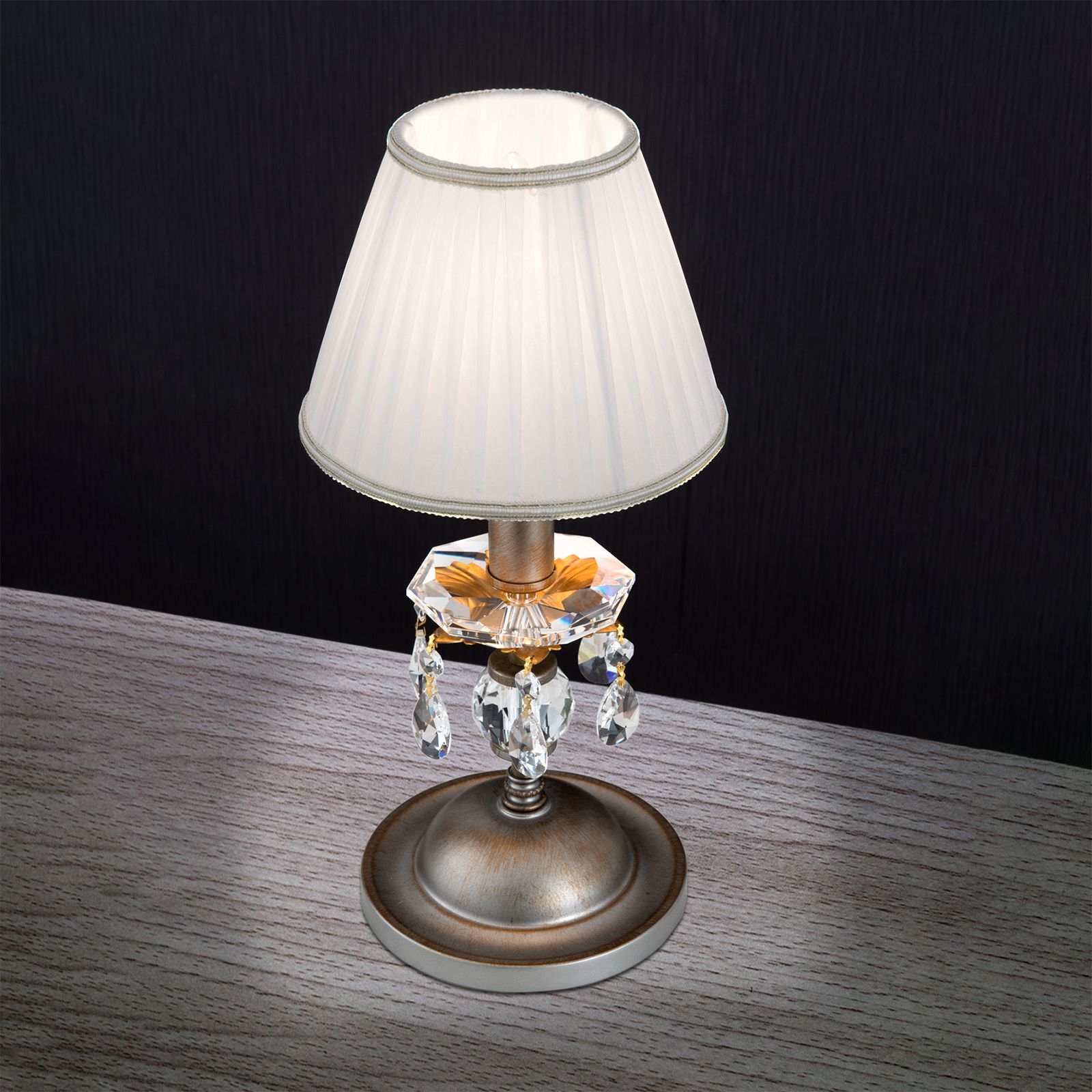 Amazon Antique Silver Table Lamp EGLO Bedside Lamp Bradford