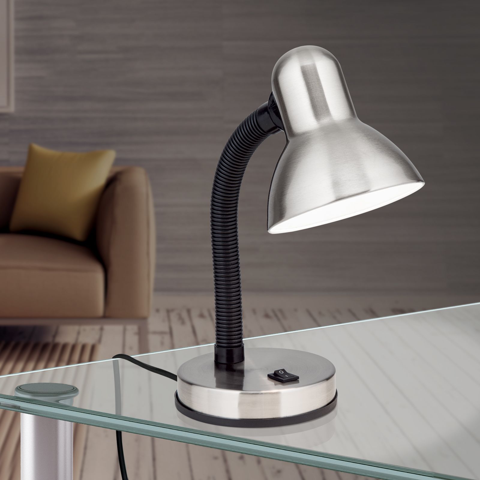 Table lamp NEMO, satinated
