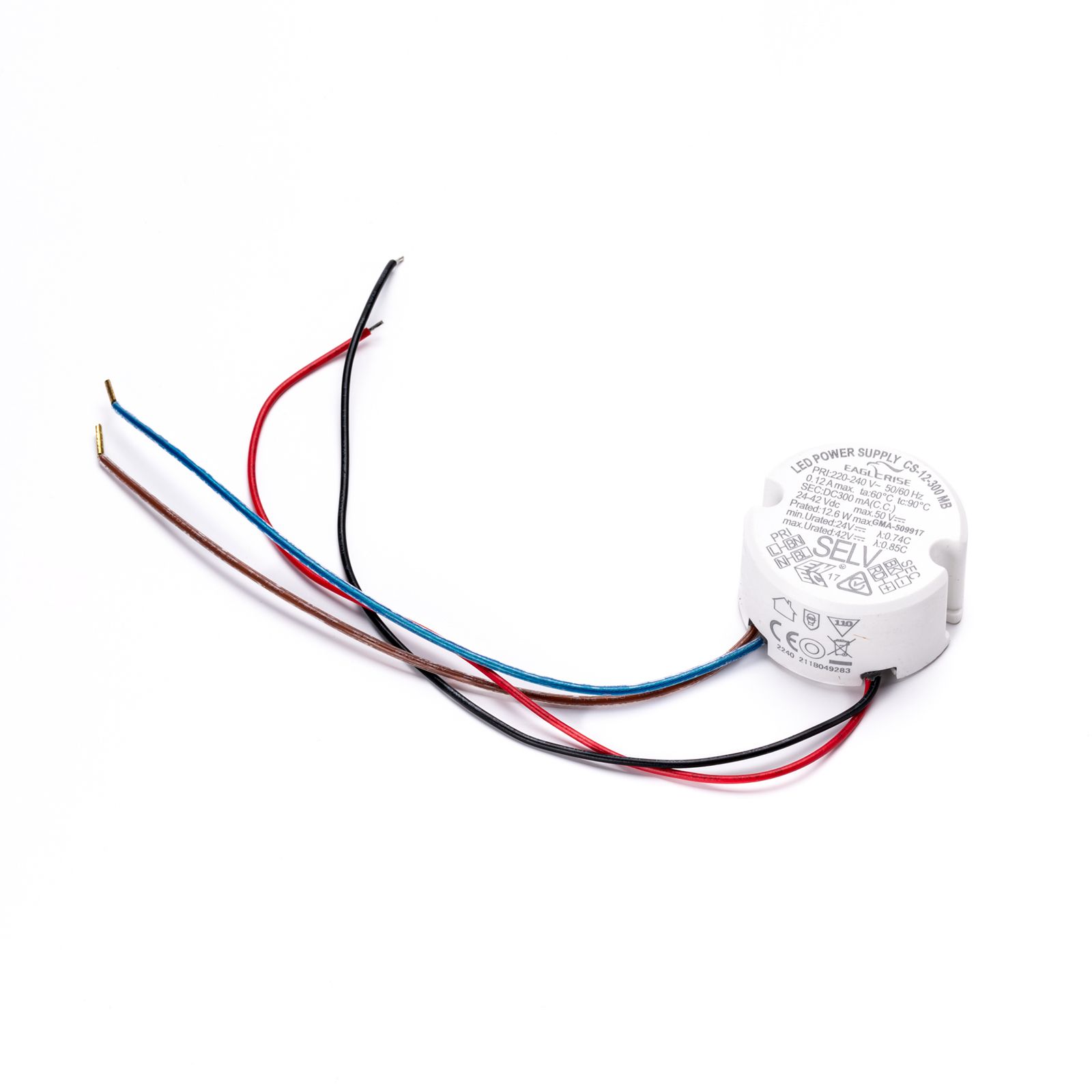 Driver 13b EAGLERISE CS-12-300MB, 300mA, 12,6W, nicht dimmbar