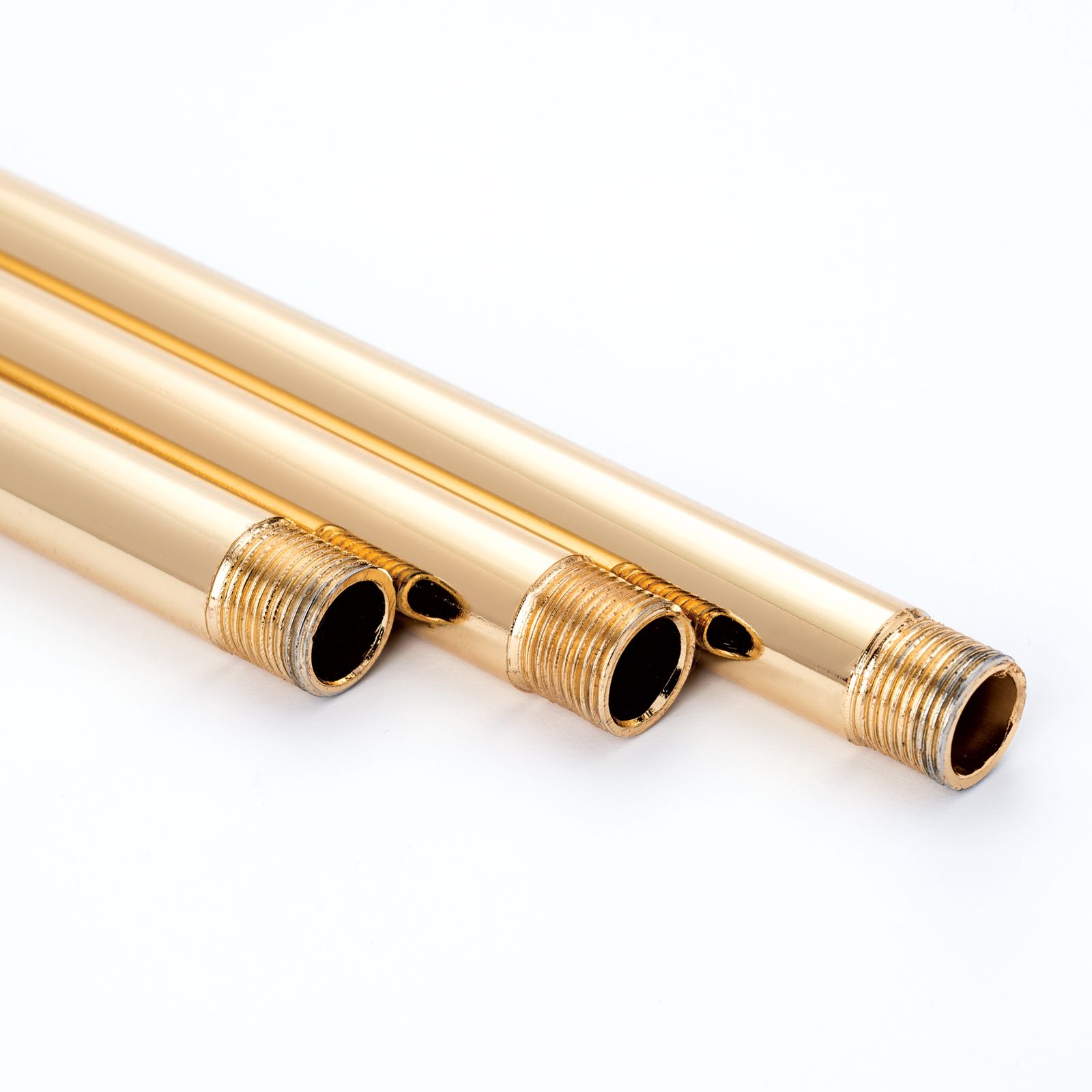 Rohrstange, Gewinde 3/8", 30 cm, Gold