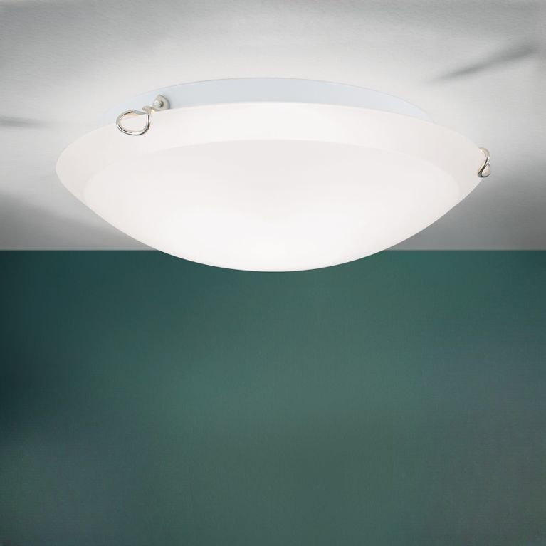 AGADA ceiling light, chrome, 30cm