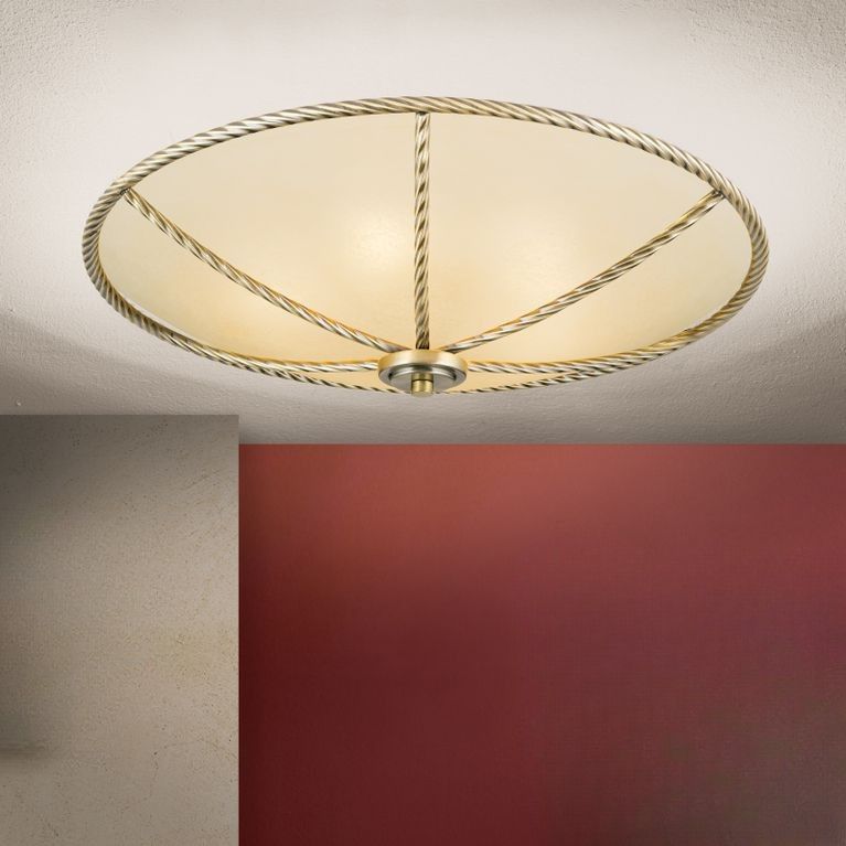 Deckenleuchte MAURO, Patina, 56cm