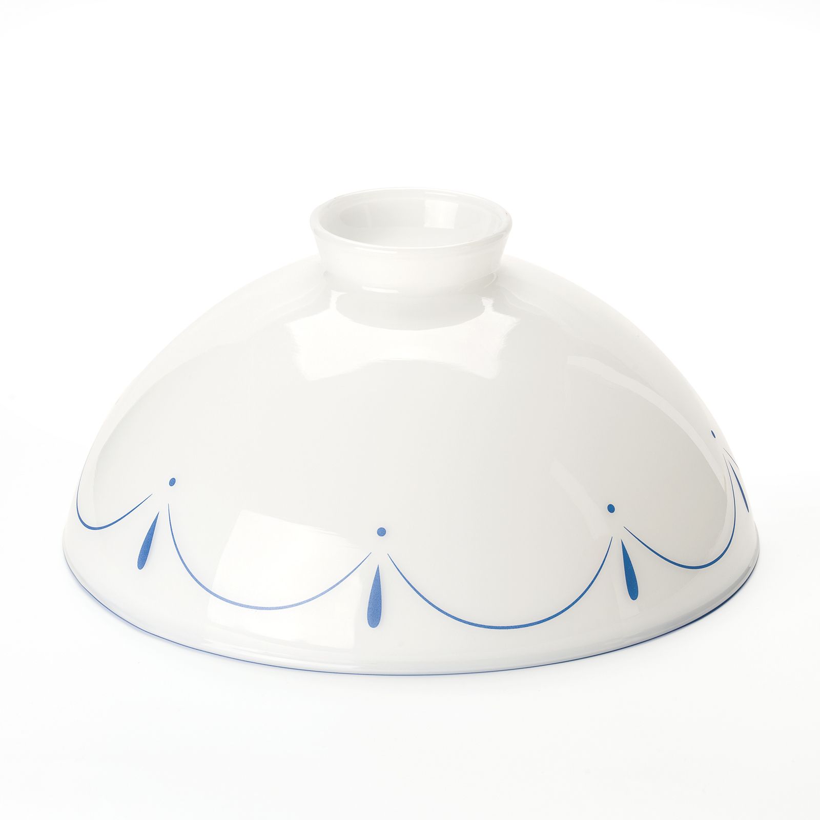 Glass lampshade 432, Ø 200mm, opal blue