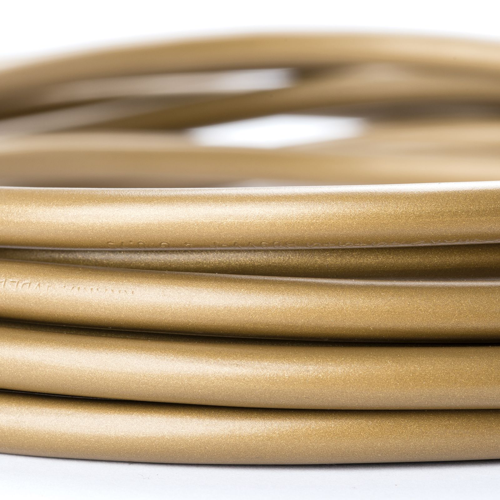 Kabel, PVC, 4x0,75mm², 1 m, Gold