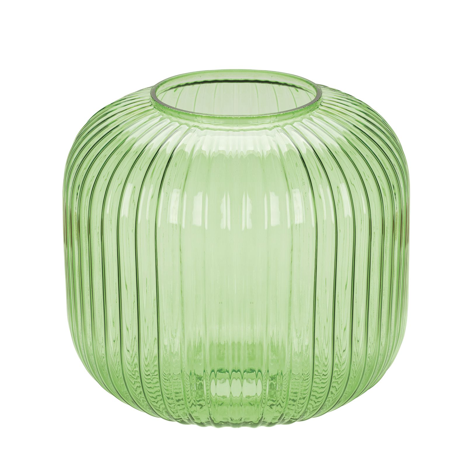 Glass shade CARNEVAL, Ø 200 mm, green