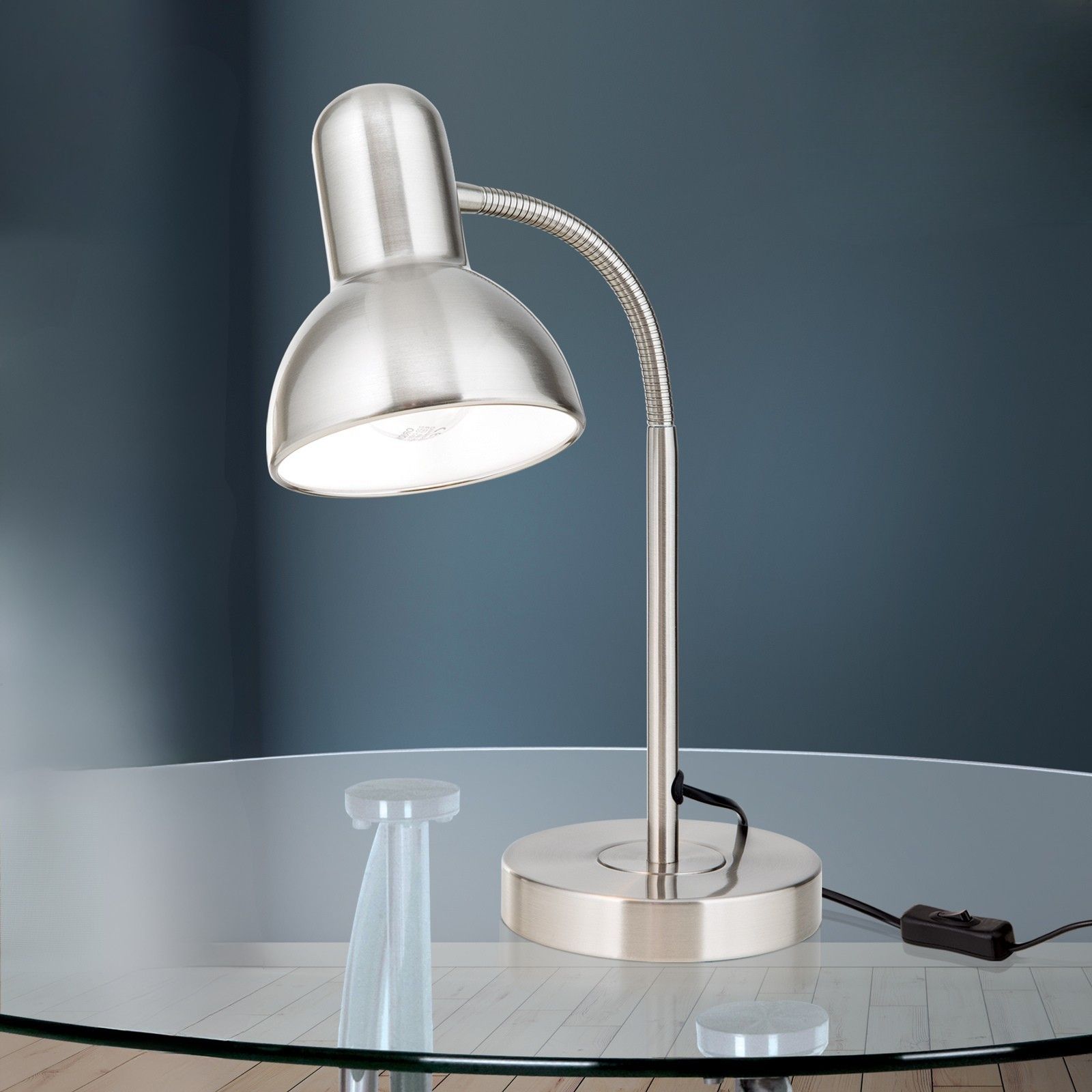 Tischlampe NEMO, satin