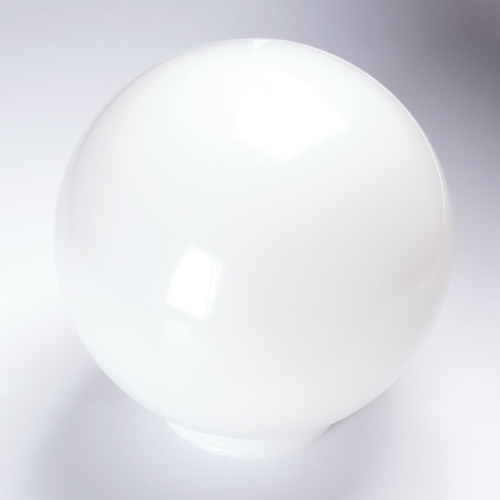 Threaded glass 11-985, Ø 135 mm, opal brilliant