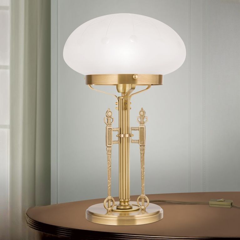 Tischlampe BUDAPEST, 1-flammig, Bronze