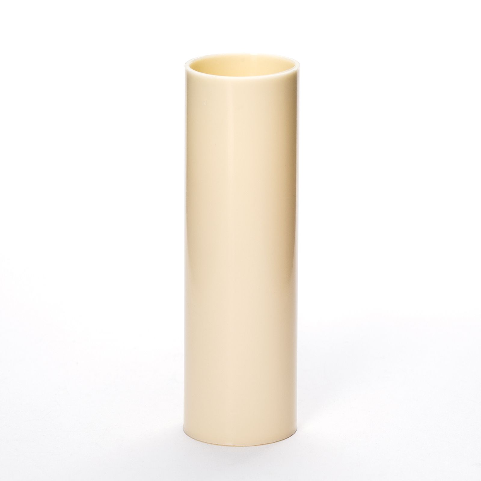 Kerzenhülse, E14, 85 mm, Creme