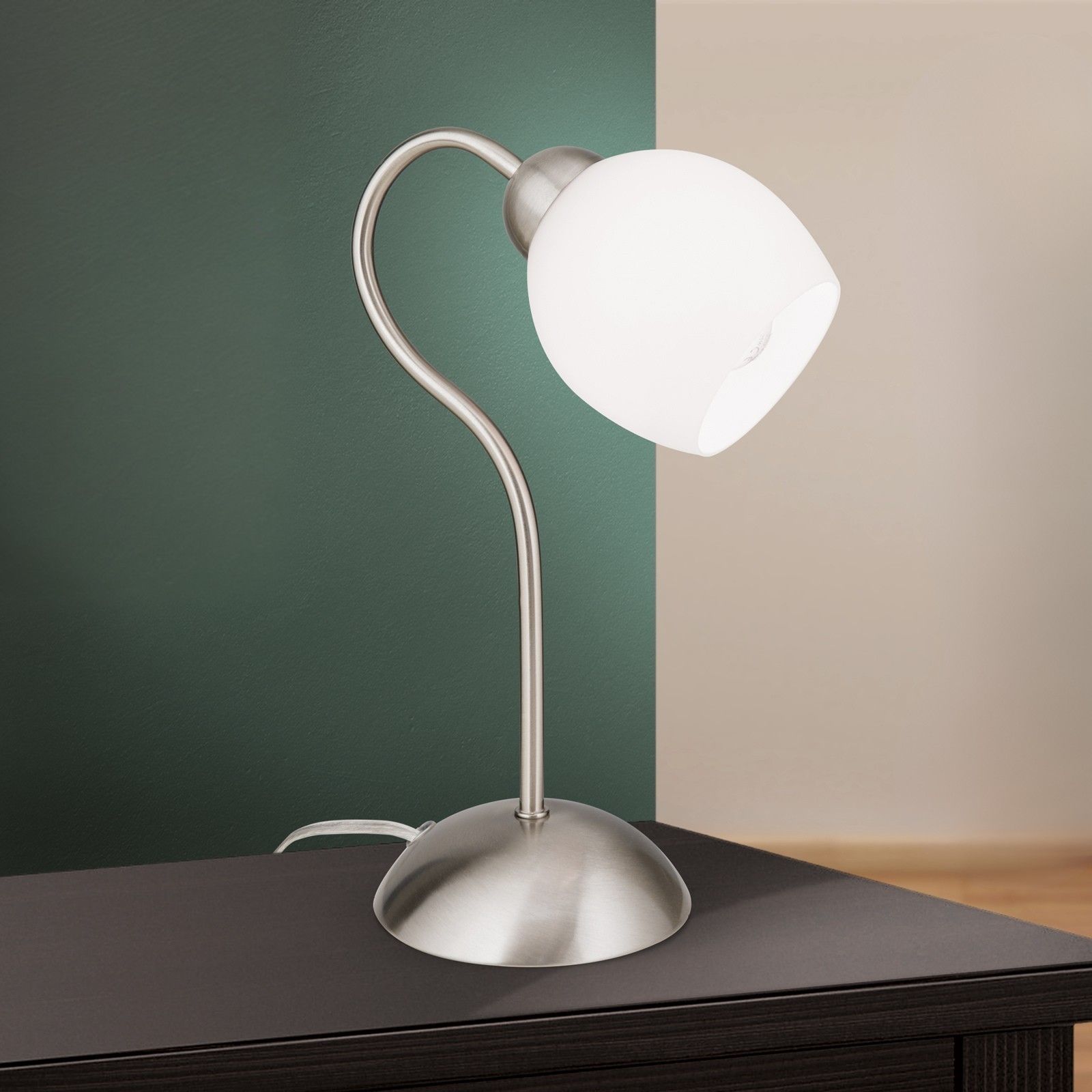 Tischlampe TULPO, Satin