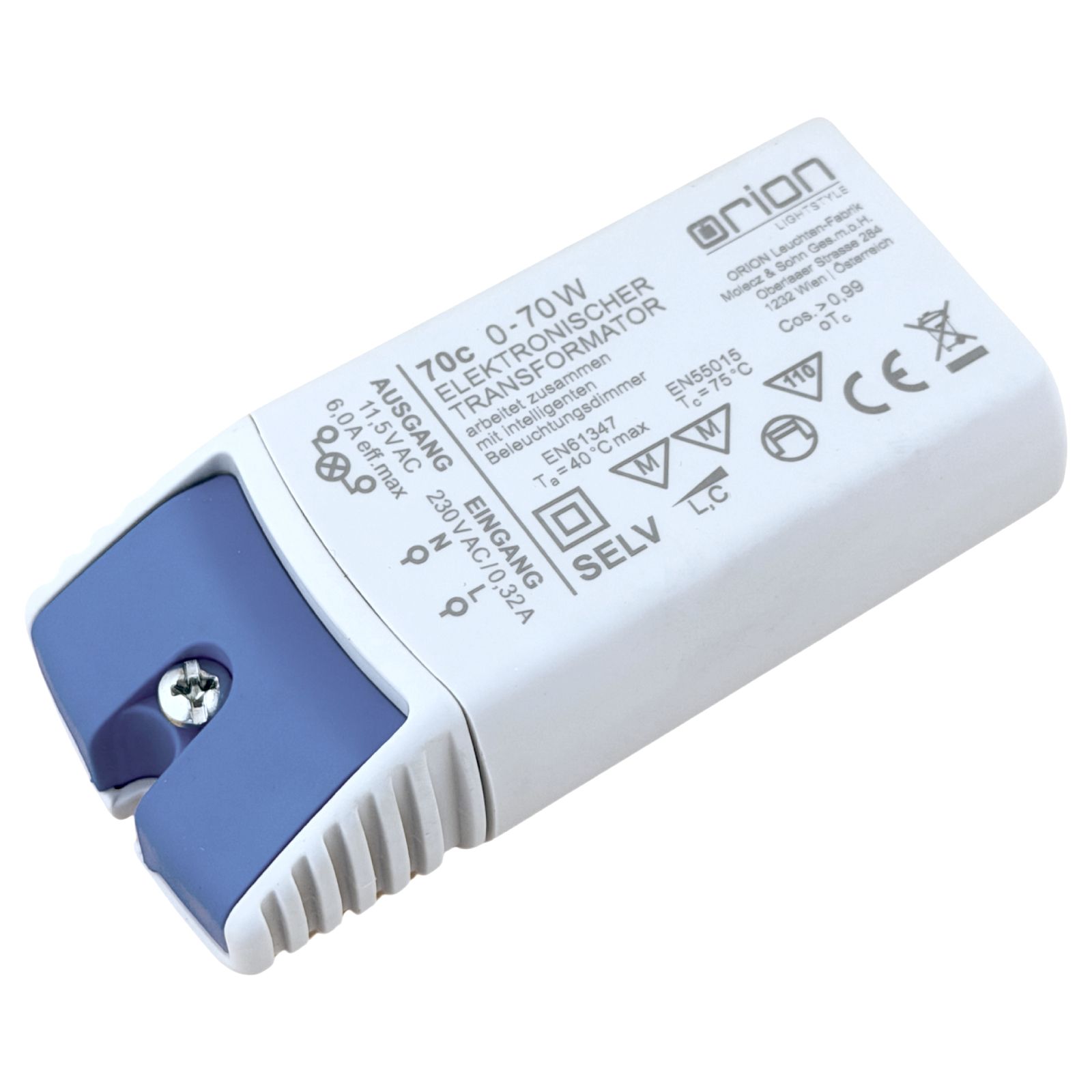 Transformer 70c GOVENA YT70 0-70W, dimmable