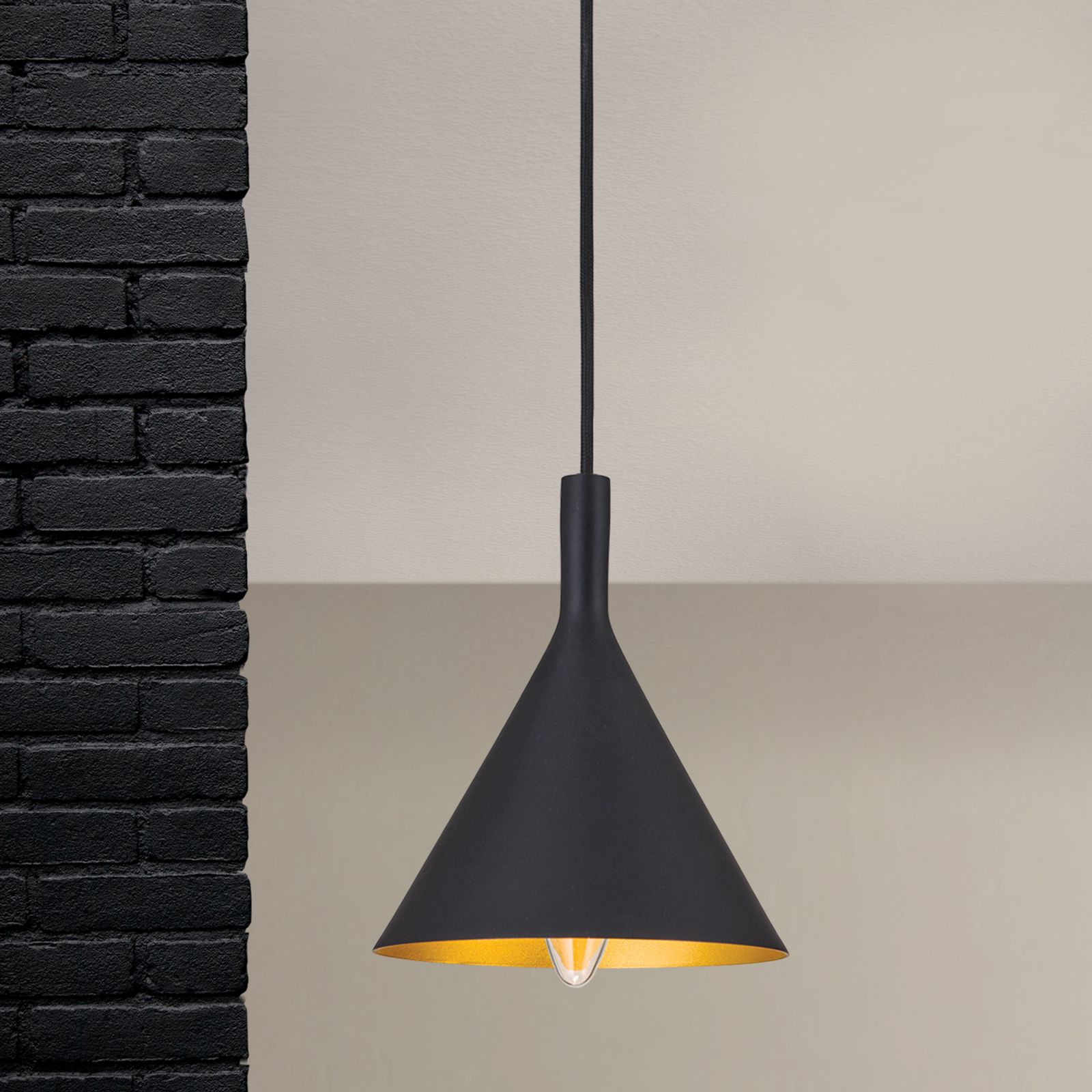 Hängeleuchte GUNDA, E14, small