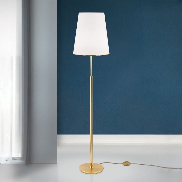Stehlampe KONUS, Gold-matt