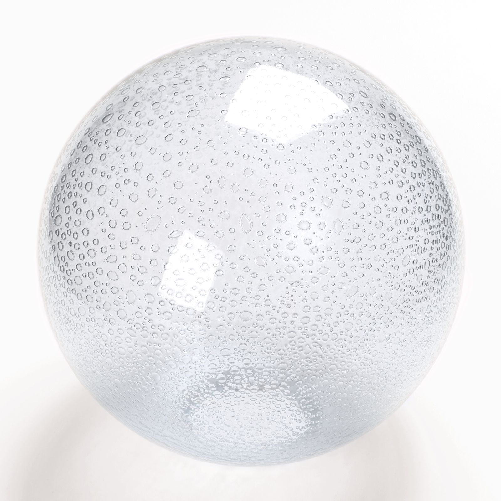Ball glass 353, Ø 14.5 cm, bubbles clear