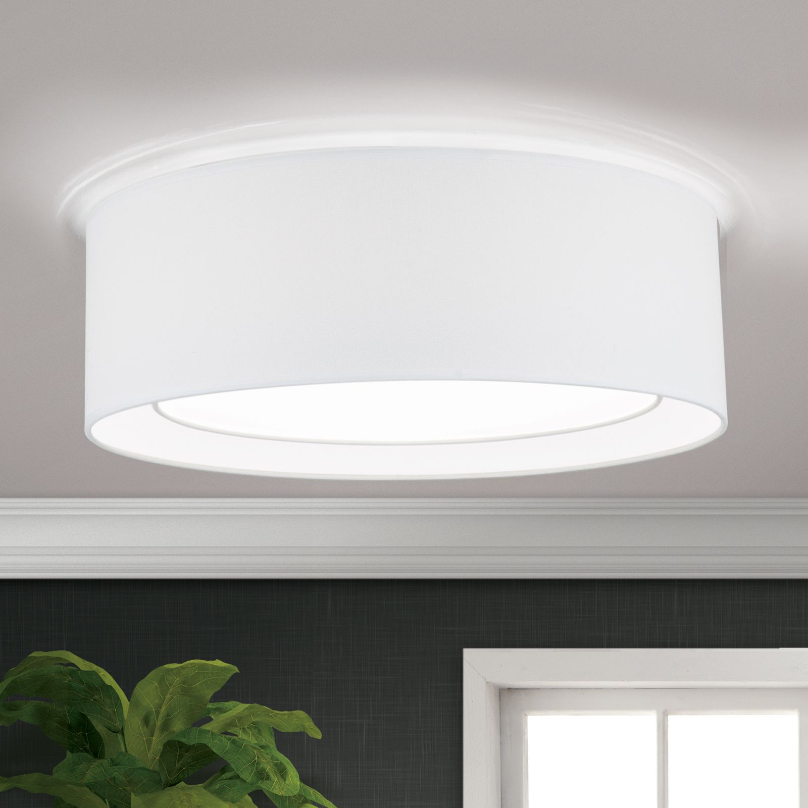 Ceiling light MARS, white