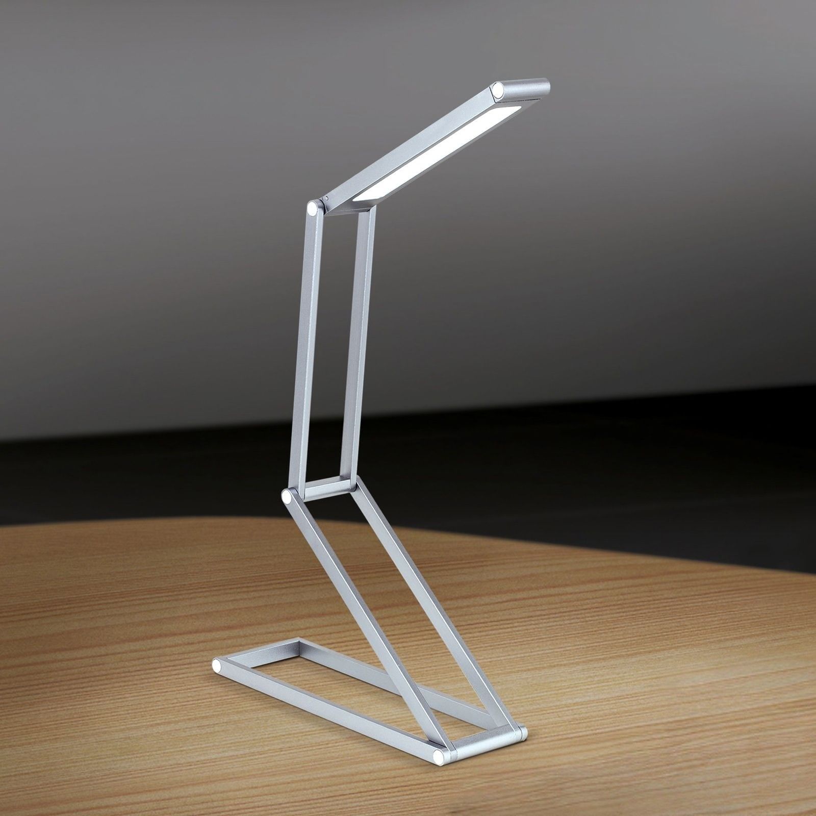 Battery desk lamp FALTO, anthracite