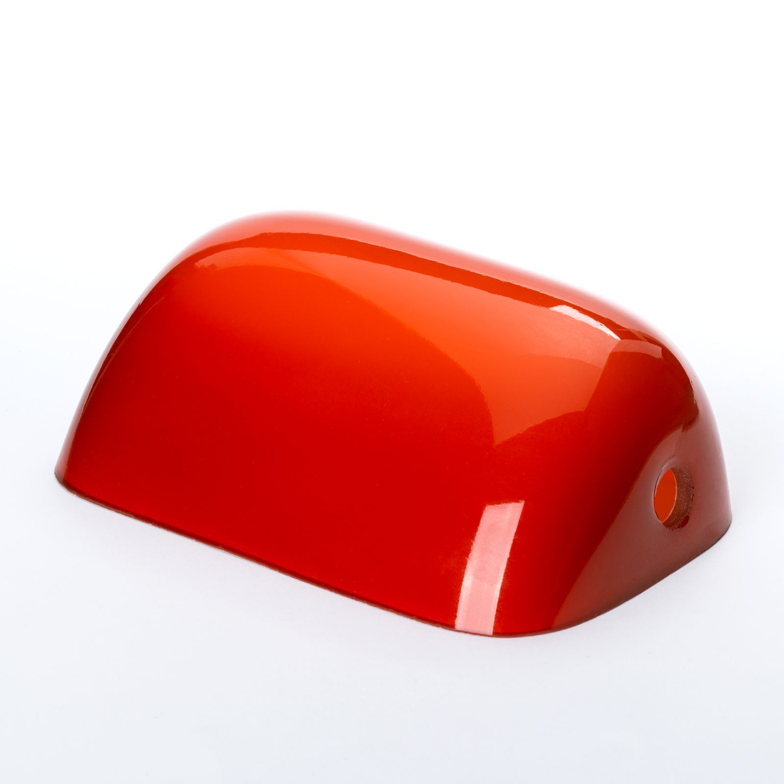 Glass lampshade BANKERSLAMP 4-586, red