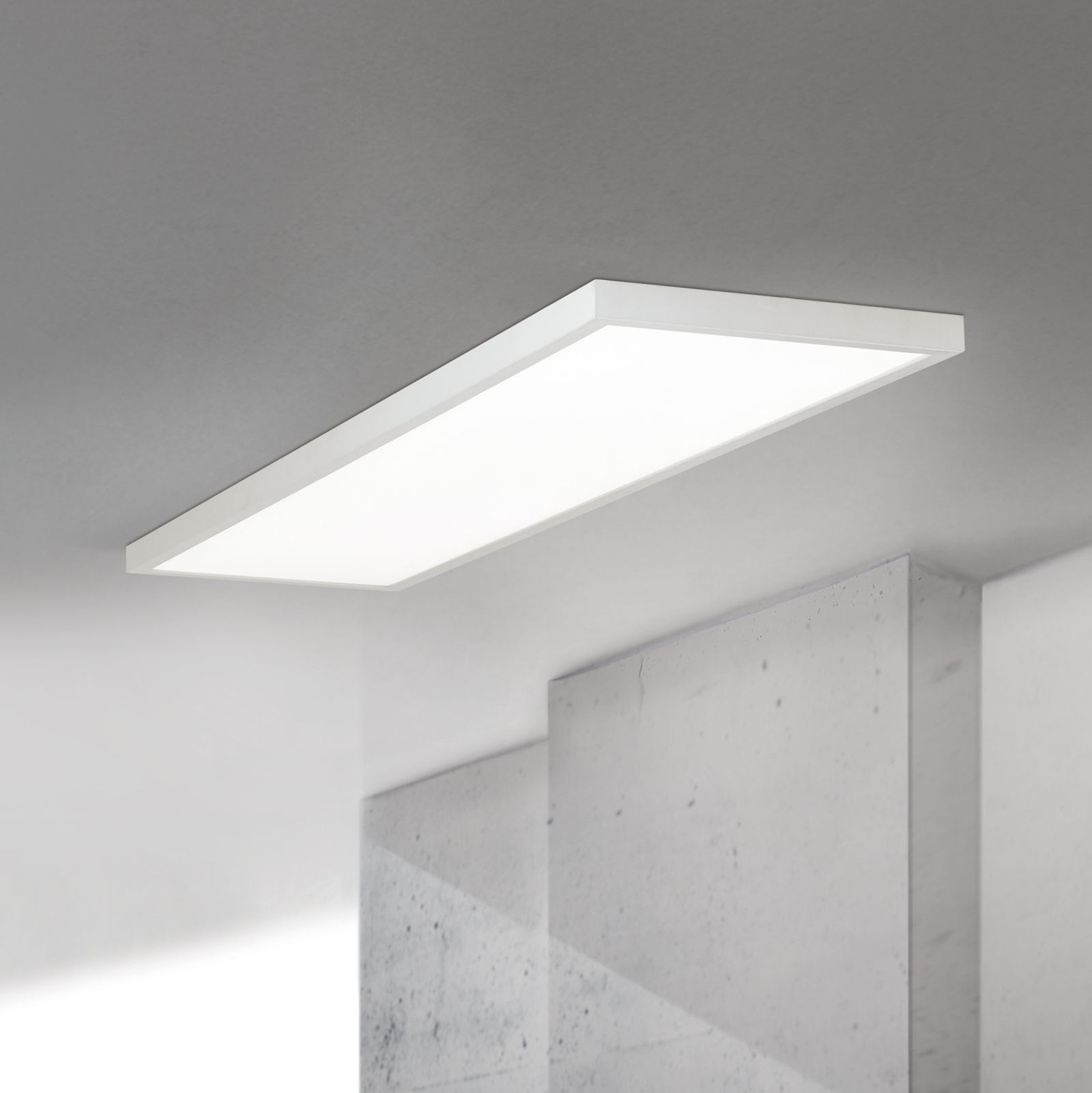 LED Panel DISC, 115x30cm, mit CCT, weiß