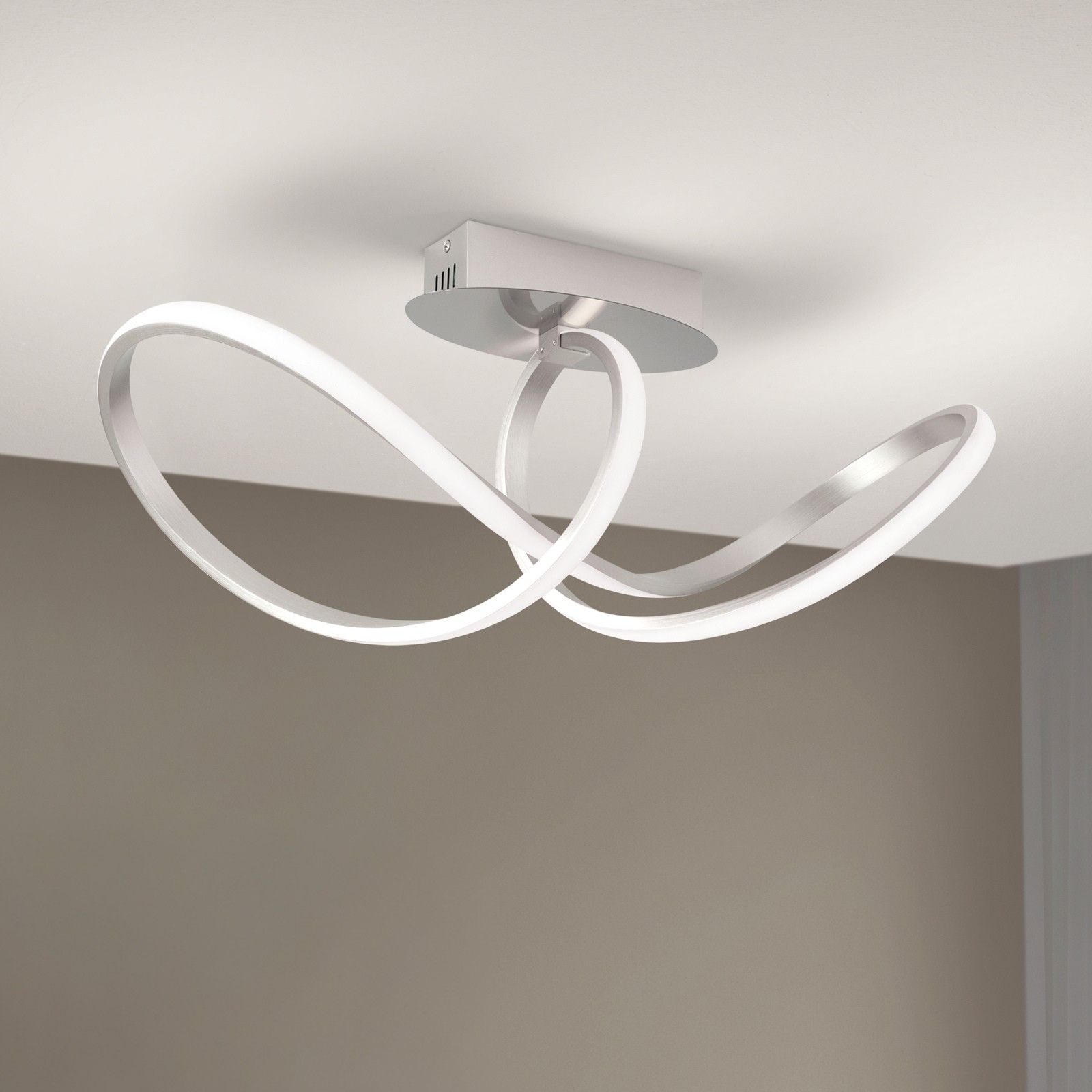 LED stropní svítidlo CIRCUS, satén