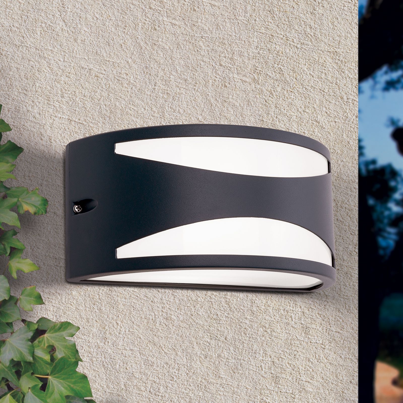 Outdoor light SHELL, anthrazite finish