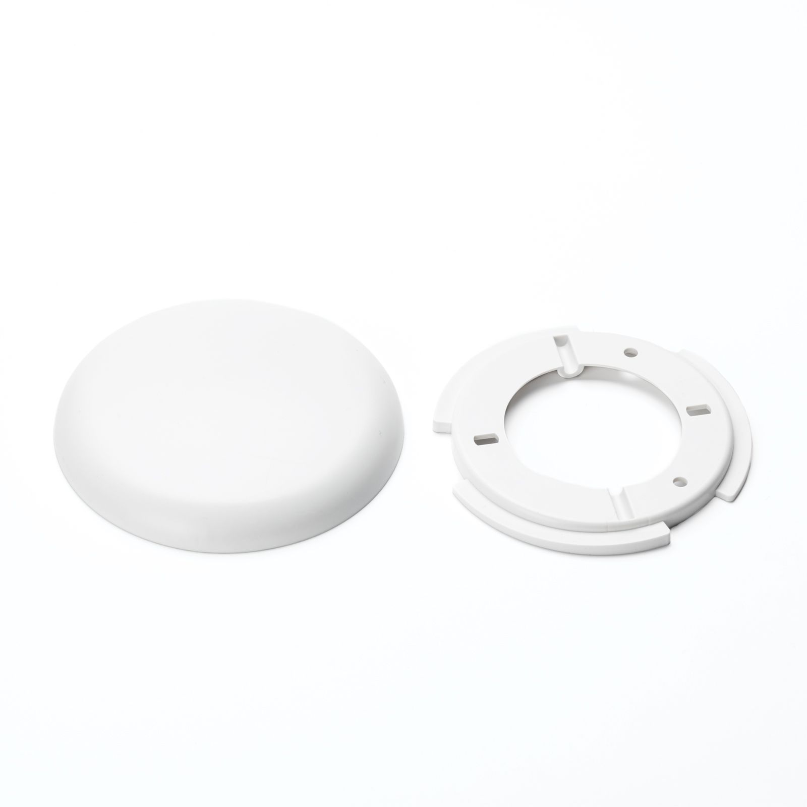 Abdeckung mit Bajonettdeckel, weiß